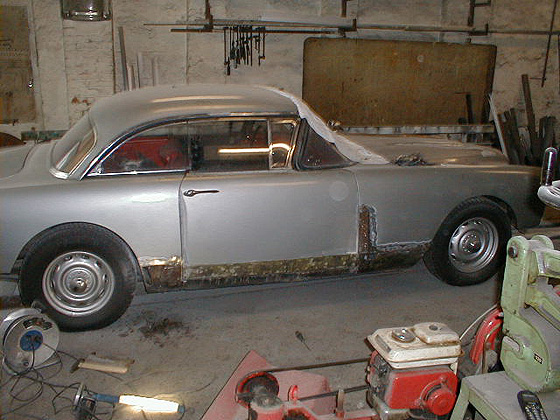 Lower edge corrosion